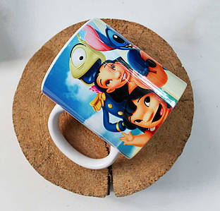 Чашка 330мл Ліло та Стіч "Персонажі" / Lilo & Stitch