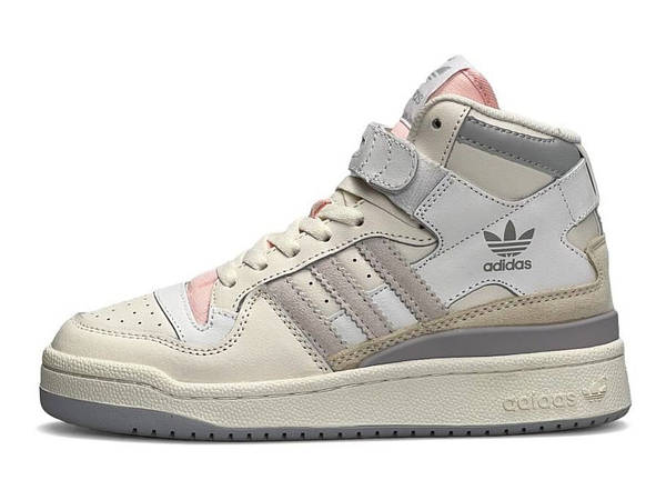 Adidas Forum 84 High Cream Beige Pink BiGun 1810230788