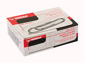 Скріпки круглі NORMA 28 мм 100 штук 4733