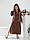 Жіноча повсякденна сукня в спортивному стилі осіньБатал No 5015, фото 3