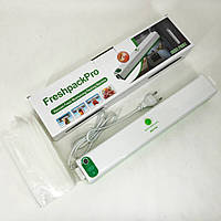 Вакуумник для продуктов Freshpack Pro зеленый | Вакууматор автоматический | RE-891 Вакууматор домашний