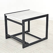 Дитячий дерев'яний стільчик для годування ОMMI Graphite АЛЯСКА, фото 4