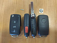 Корпус ключа VW на 3+1 (4) кнопки