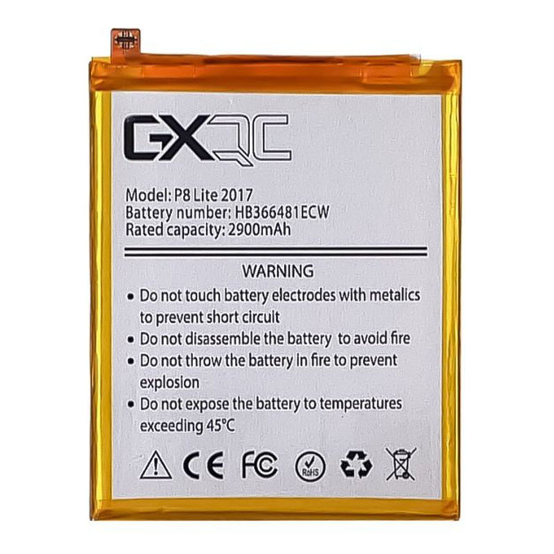 Акумулятор GX HB366481ECW для Huawei P8 Lite (2017)/ Y6 (2018)/ Ascend P9/  P9 Lite/ P10 Lite/ P20 Lite