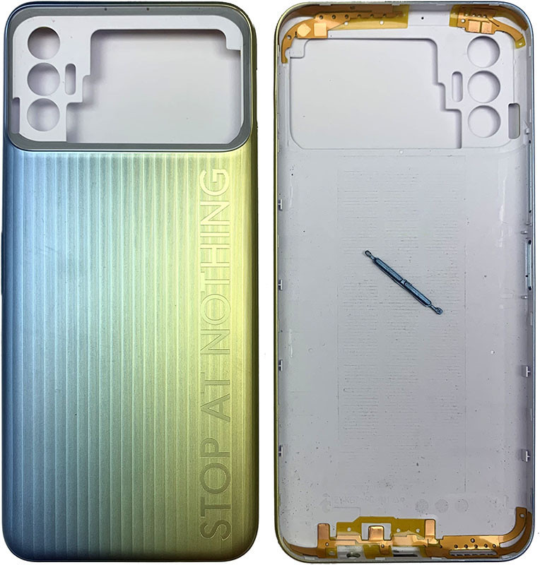 Задня кришка для TECNO Spark 8p (KG7n) Turquoise Cyan