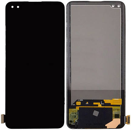 Дисплей для Oppo Reno 3 Pro (CPH2035/2036/2037) + сенсор Black (TFT), фото 1