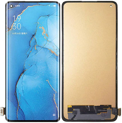 Дисплей для Oppo Reno 3 Pro 5G (CPH2009/PCRM00/PCRT00) + сенсор Black (TFT), фото 1