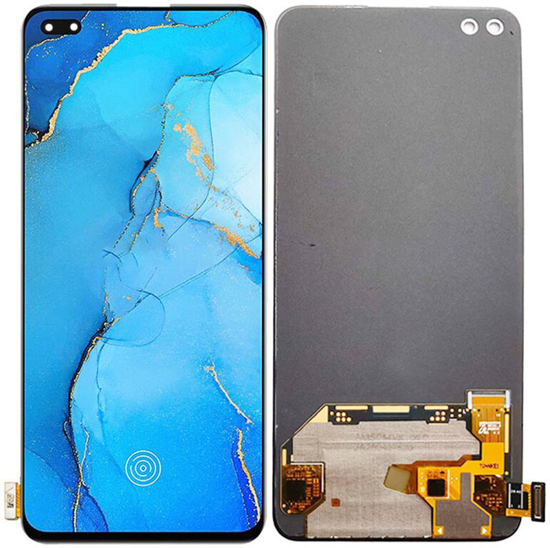 Дисплей + сенсор Oppo Reno 3 Pro (CPH2035/2036/2037) Black (OLED) - p/n: AMS644VK01 MAIN REV1.2