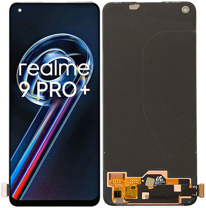 Дисплей + сенсор для Realme 9 Pro Plus RMX3392 Black OLED