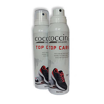 Універсальний спрей для догляду за кросівками снікерсами SNEAKERS Top Care Кочині Cjccine 150мл Польща, фото 3