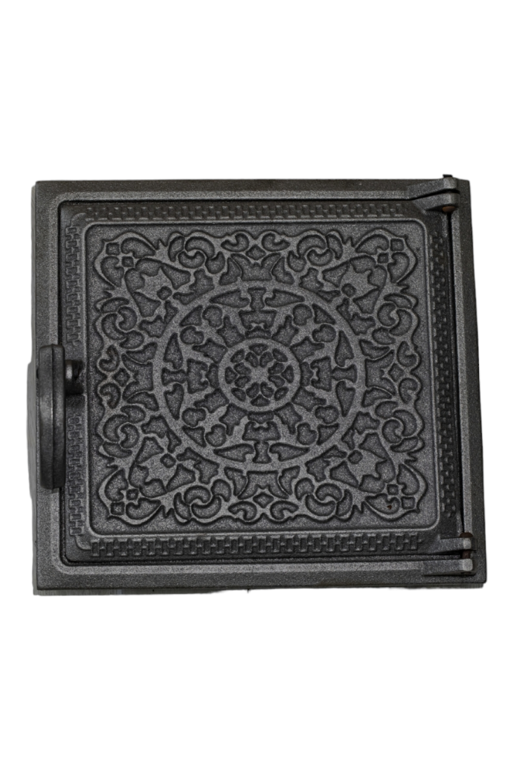 Чавунні дверцята топкові 260х240 мм