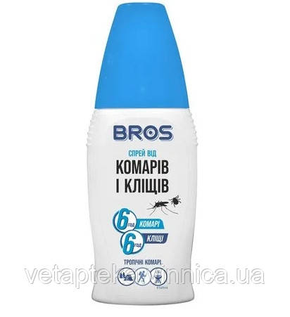 Спрей від комарів і кліщів, 100мл