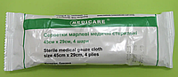 Серветки марлеві медичні стерильні 45х29 см, 4 шари, MEDICARE