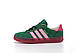 Жіночі Кросівки Adidas Gazelle x Gucci Green Pink 38, фото 2