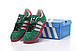 Жіночі Кросівки Adidas Gazelle x Gucci Green Pink 38, фото 6