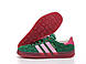 Жіночі Кросівки Adidas Gazelle x Gucci Green Pink 38, фото 5