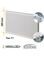 Стальной радиатор Kermi FKV (FTV) 11 300x600 (нижнее подключение)