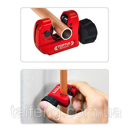 Труборіз міні 3-19 мм (1/8"-3/4") TOPTUL SEAD0319, фото 2