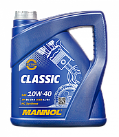 Масло 4T 10W-40 - полусинтетическое универсальное MANNOL 7501 Classiс 4L