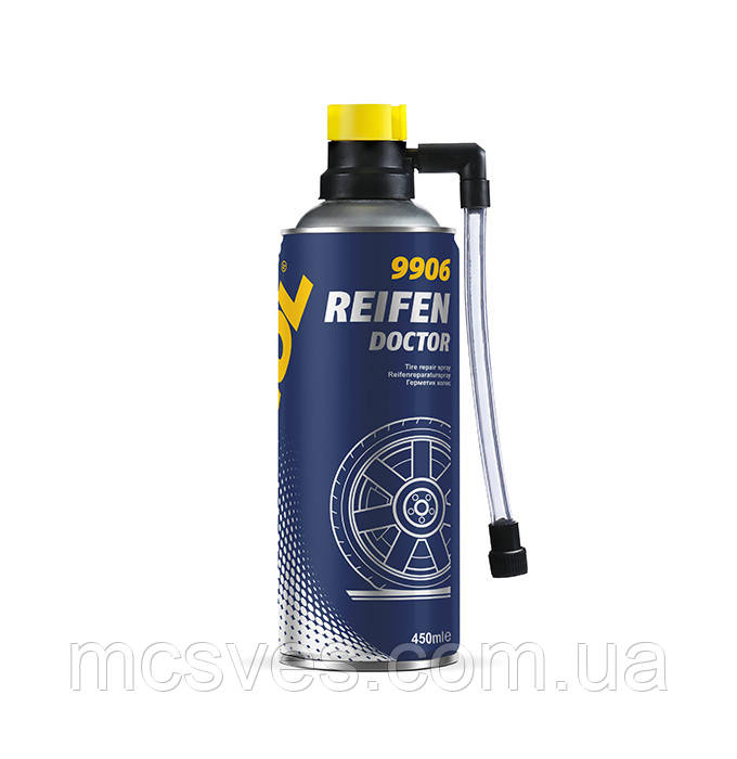 Герметик для швидкого ремонту шин MANNOL Reifen Doctor 9906 аерозоль 450ml