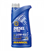 Масло 10W-40 - полусинтетическое дизельное MANNOL 7504 DIESEL EXTRA 1L