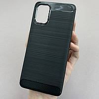 Чехол для Samsung Galaxy A71 чехол бампер карбон на телефон самсунг а71 черный pls