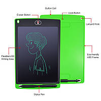 Детский планшет для рисования, Планшет для рисования ребенку Writing Tablet LCD 8.5 Green GBB