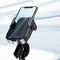 Тримач телефону на мотоцикл або велосипед Baseus Armor Motorcycle Black (SUKJA-01) GBB