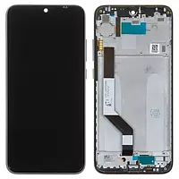Дисплей Xiaomi RedMi Note 7 M1901F7G з тачскрином та рамкою, чорний, High COF | модуль