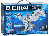 Конструктор Qman 41228 "Бойовий Робот Місячний Сокол Трансформер Куб 2в1" 558 деталей, фото 10