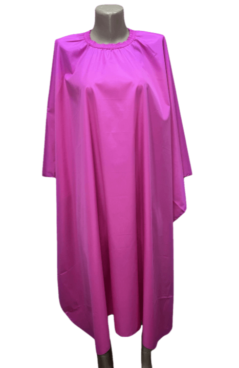 Пеньюар перукарський PROFLINE Рожевий для стрижки та фарбування волосся з плащової тканини 145×145 см. Арт ПР145145, фото 1