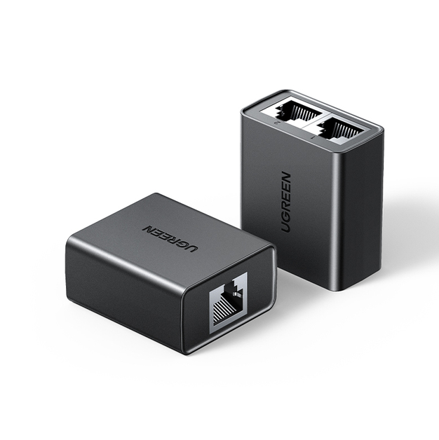 Мережевий спліттер розгалужувач RJ45 UGREEN Black 2 шт (CM210), фото 1