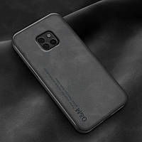 Шкіряний чохол Sheepskin з магнітом для Huawei Mate 20 Pro