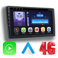 Универсальная Mагнитола под переходную рамку 9 дюймов 4/64GB QLED 4G DSP Android13 Автомагнитола 8 ядер