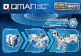 Конструктор Qman 41228 "Бойовий Робот Місячний Сокол Трансформер Куб 2в1" 558 деталей, фото 4