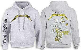 Толстовка Худі METALLICA And Justice For All Меланж, фото 1