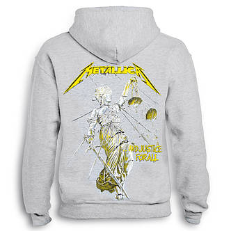 Толстовка Худі METALLICA And Justice For All Меланж, фото 4
