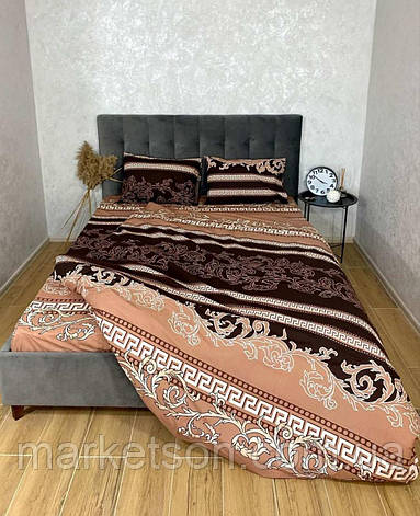 Постільна білизна двоспальний розмір Бязь Люкс, фото 1