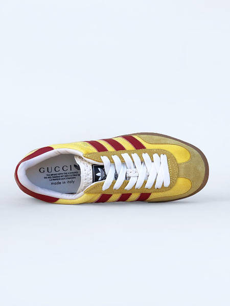Adidas Gazelle x Gucci Yellow Red 12965