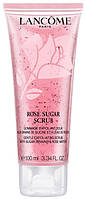 Нежный скраб для лица с гранулами сахара и розовой водой - Lancome Rose Sugar Scrub (563007-2)