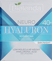 Увлажняющий крем для лица 40+ - Bielenda Neuro Hialuron Hydrating Face Cream (379465-2)