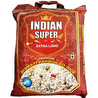 Рис індійський басматі пропарений Indian Super 5 кг