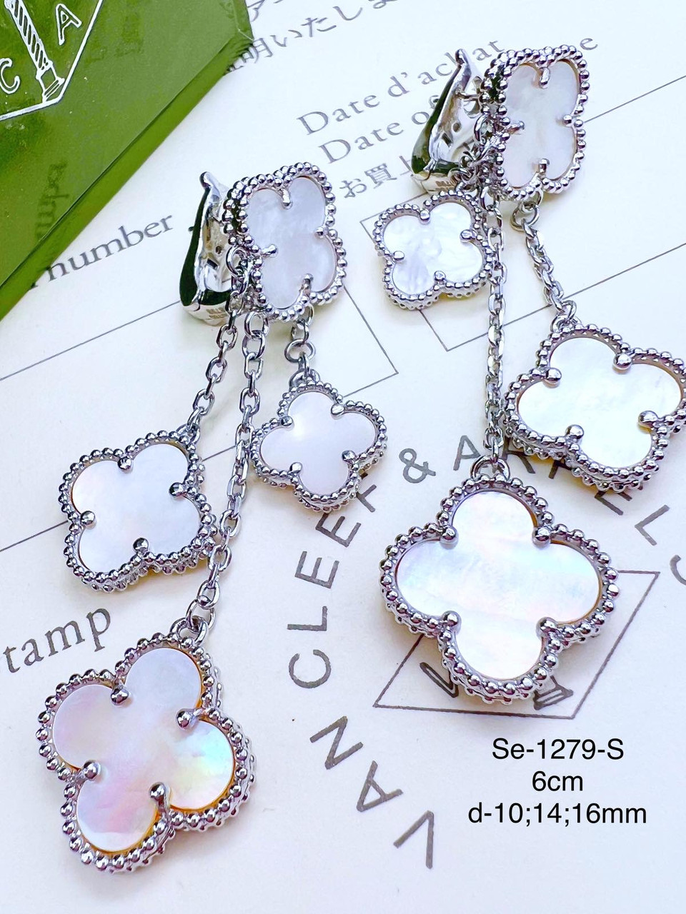 Сережки Stainlees Steel