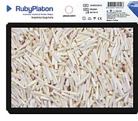 Клинья деревянные (тонкие, длинные) RubyPlaton уп.100шт Белый