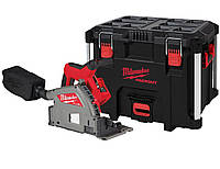 Пила дисковая погружная аккумуляторная бесщеточная MILWAUKEE M18 FPS55-0P Ø165мм (каркас+PACKOUT)