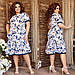 Жіноче літнє плаття в квіти, фото 2
