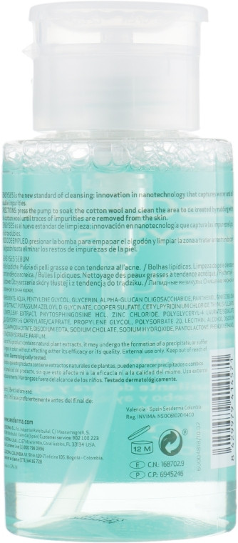 Лосьон для очищения кожи - SesDerma Laboratories Sensyses Cleanser Sebum (379183-2) - фото 2 - id-p1913503864