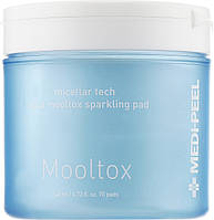 Пилинг-пэды для увлажнения и очищения кожи лица - Medi Peel Aqua Mooltox Sparkling Pad (871381-2)