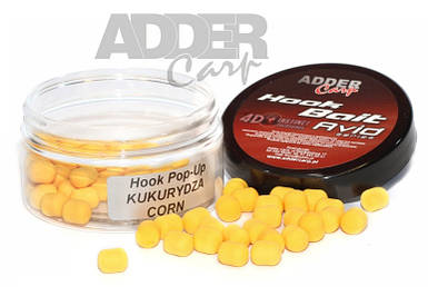 Плавальні бойли Adder Carp Hook Boilies Avid Pop-Up Dumbell 8/10 мм/90 мл Кукуруза