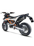 Глушник LeoVince Nero [Slip-On, нержавіюча сталь без каталізатора] для KTM 690 Enduro R / 690 SMC R[19-20], фото 3